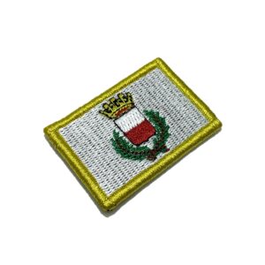 BC0238V11 Bandeira Lucca Patch Bordado Fecho Contato