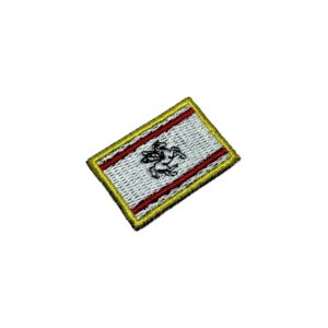 BE0229T31 Bandeira Toscana Patch Bordado Termo Adesivo