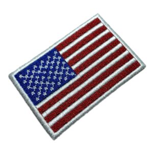 BP0055T06 Bandeira Estados Unidos Bordado Termo Adesivo