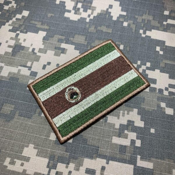 BP0201T03 Bandeira Costa Rica Patch Bordado Termo Adesivo - Imagem 2
