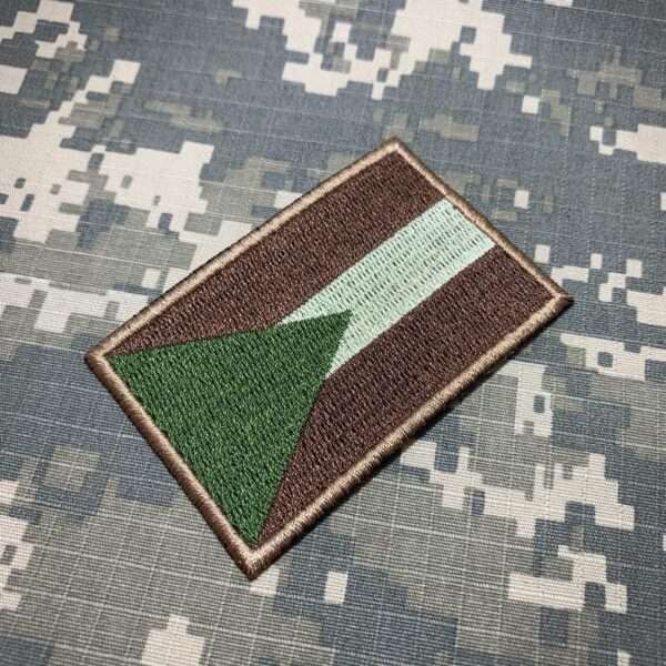 BP0208T03 Bandeira Bahamas Patch Bordado Termo Adesivo - Imagem 2