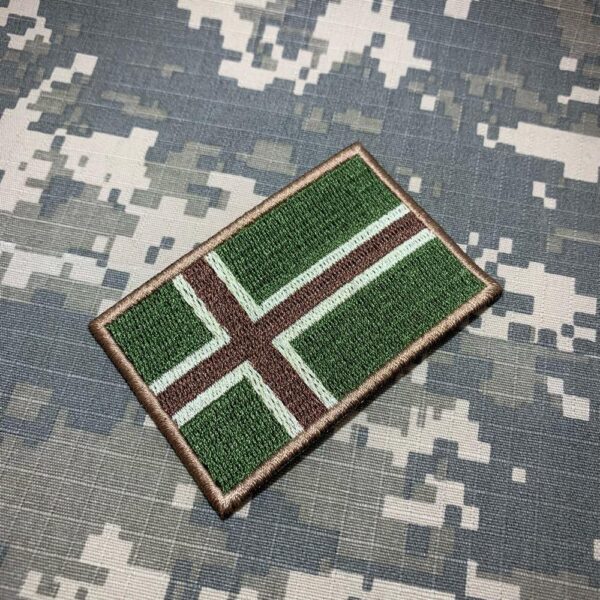 BP0054T03 Bandeira Noruega Patch Bordado Termo Adesivo - Imagem 2