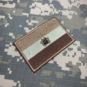 BP0029T04 Bandeira Bolívia Patch Bordado Termo Adesivo