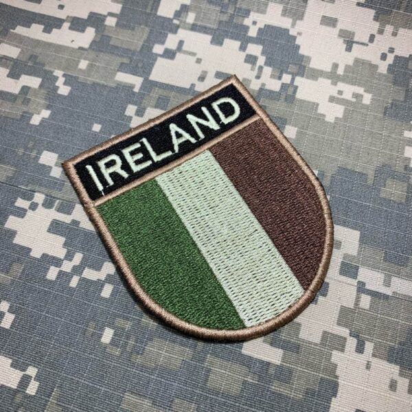BP0059ET03 Bandeira Irlanda Patch Bordado Termo Adesivo - Imagem 2