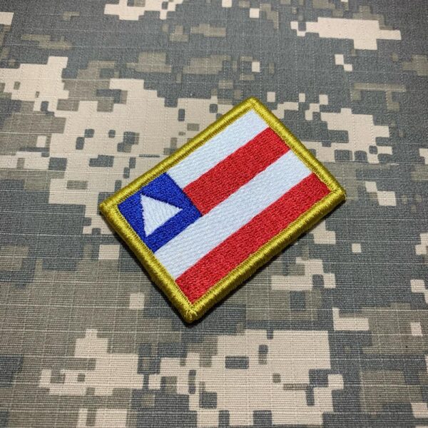 BEBRBAV11 Bandeira Bahia Brasil Bordado Patch Fecho Contato - Imagem 3