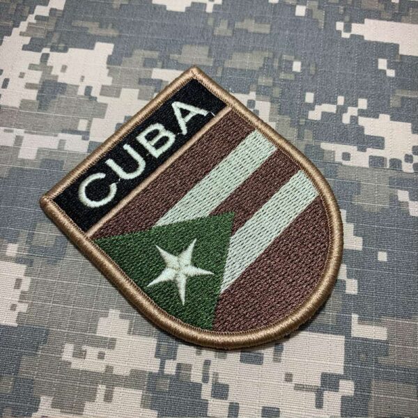 BP0010EV03 Bandeira Cuba Patch Bordado Fecho Contato - Imagem 3