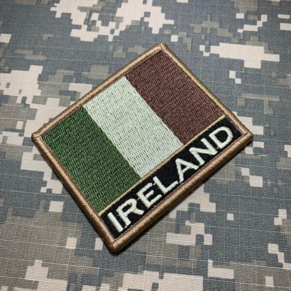 BP0059NV03 Bandeira Irlanda Patch Bordado Fecho Contato - Imagem 2