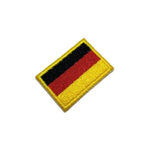 BP0081T31 Bandeira Alemanha Patch Bordado Termo Adesivo