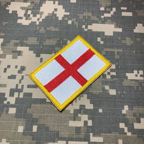 BP0176T11 Bandeira Inglaterra Patch Bordado Termo Adesivo - Imagem 3