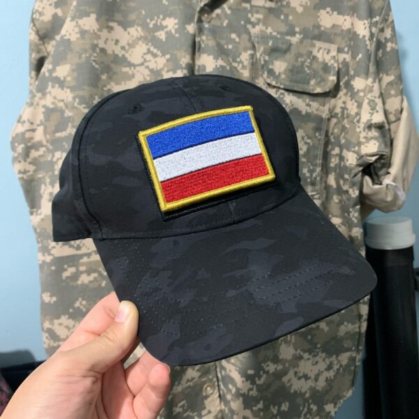 BPNLV001 Bandeira Países Baixos Patch Bordado Fecho Contato - Imagem 4