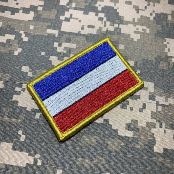 BPNLV001 Bandeira Países Baixos Patch Bordado Fecho Contato - Imagem 2