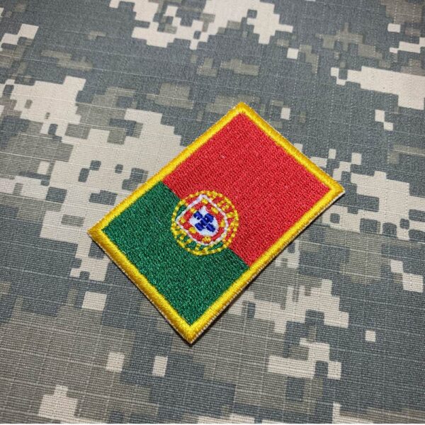 BPPTT011 Bandeira Portugal Patch Bordado Termo Adesivo - Imagem 3