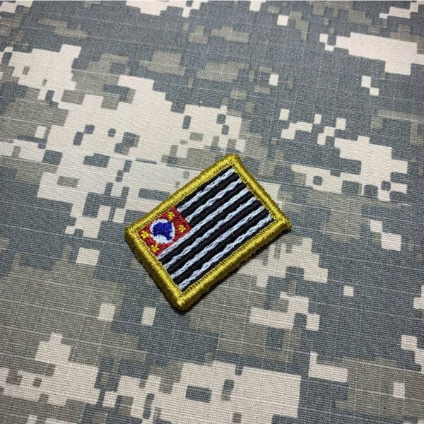 BE0045V31 Bandeira São Paulo Patch Bordado Fecho Contato - Imagem 3