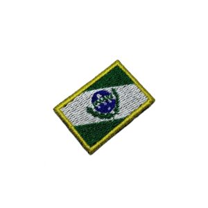 BE0174T31 Bandeira Paraná Brasil Bordado Termo Adesivo