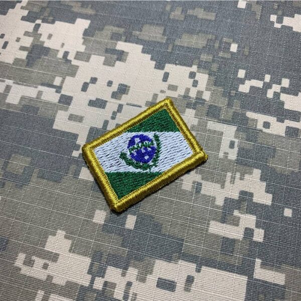 BE0174V31 Bandeira Paraná Patch Bordado Fecho Contato - Imagem 2