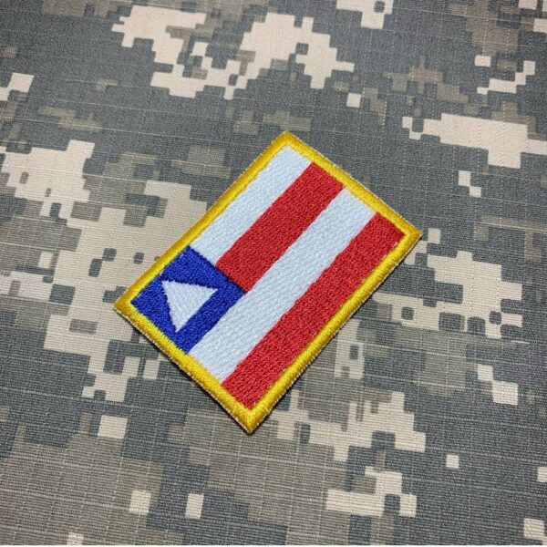 BEBRBAT11 Bandeira Bahia Brasil Patch Bordado Termo Adesivo - Imagem 3