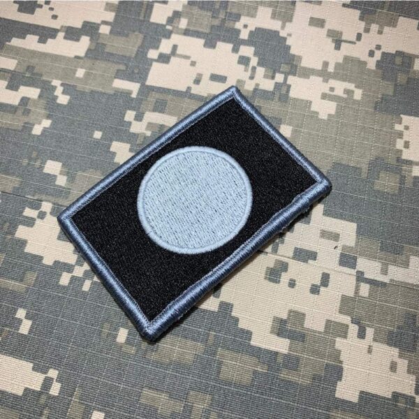 BP0058V02 Bandeira Japão Patch Bordado Fecho Contato - Imagem 3