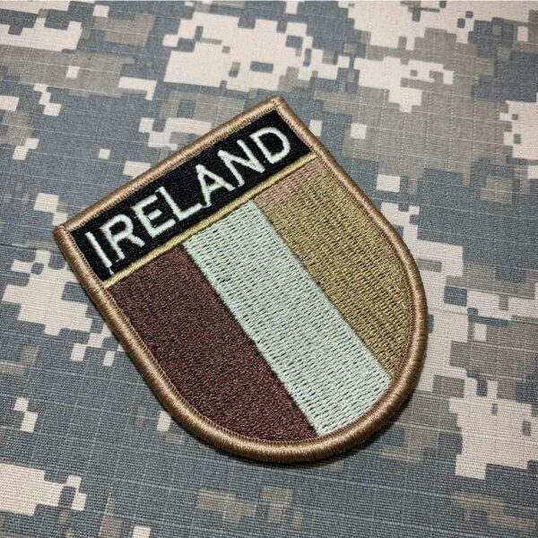 BP0059EV04 Bandeira Irlanda Patch Bordado Fecho Contato - Imagem 3