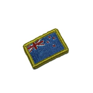 BPNZV031 Bandeira Nova Zelândia Patch Bordado Fecho Contato