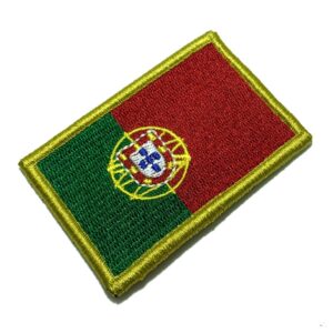 BPPTV001 Bandeira Portugal Patch Bordado Fecho Contato