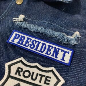 NT0503T02 President Patch Bordado Termo Adesivo