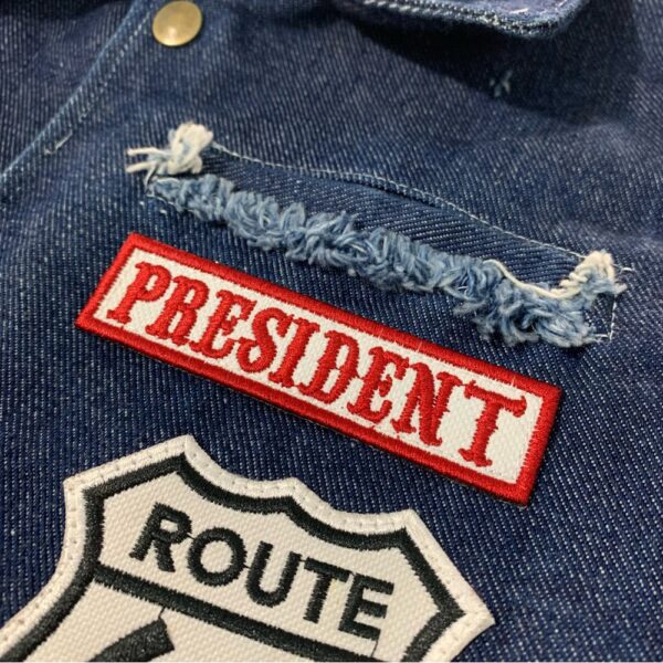 NT0503T03 President Patch Bordado Termo Adesivo - Imagem 2