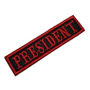 NT0503T04 President Patch Bordado Termo Adesivo ou Costura