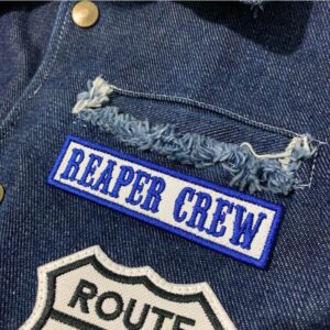 NT0506T02 Reaper Crew Patch Bordado Termo Adesivo ou Costura