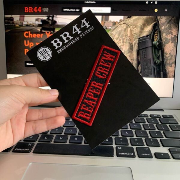 NT0506T04 Reaper Crew Bordado Termo Adesivo ou Costura - Imagem 2