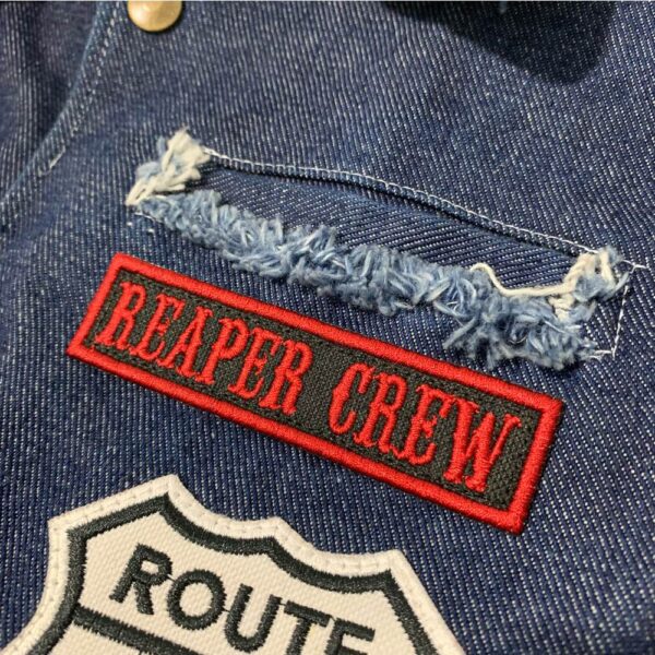 NT0506T04 Reaper Crew Bordado Termo Adesivo ou Costura - Imagem 3