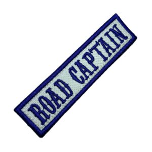 NT0510T02 Road Captain Patch Bordado Termo Adesivo