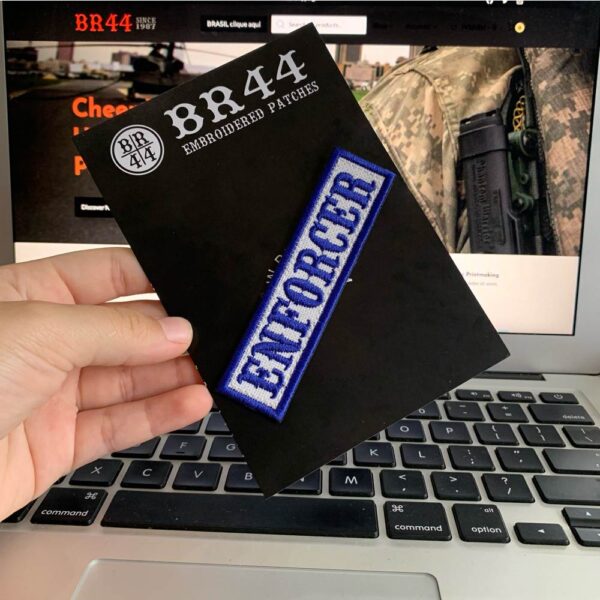 NT0516T02 Enforcer Patch Bordado Termo Adesivo ou Costura - Imagem 2
