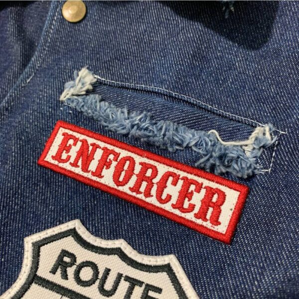 NT0516T03 Enforcer Patch Bordado Termo Adesivo ou Costura - Imagem 3