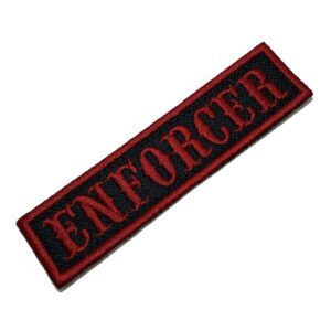 NT0516T04 Enforcer Patch Bordado Termo Adesivo ou Costura