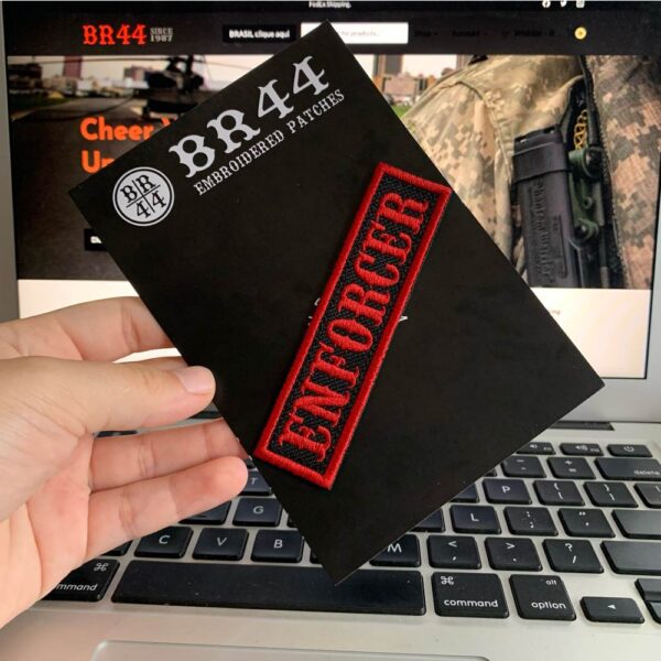 NT0516T04 Enforcer Patch Bordado Termo Adesivo ou Costura - Imagem 3