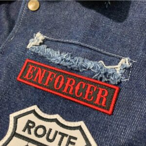 NT0516T04 Enforcer Patch Bordado Termo Adesivo ou Costura