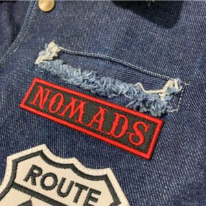 NT0520T04 Nomads Patch Bordado Termo Adesivo ou Costura