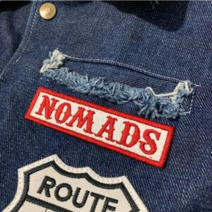 NT0520T03 Nomads Patch Bordado Termo Adesivo ou Costura