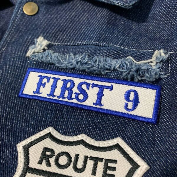 NT0533T02 First 9 Patch Bordado Termo Adesivo ou Costura - Imagem 3