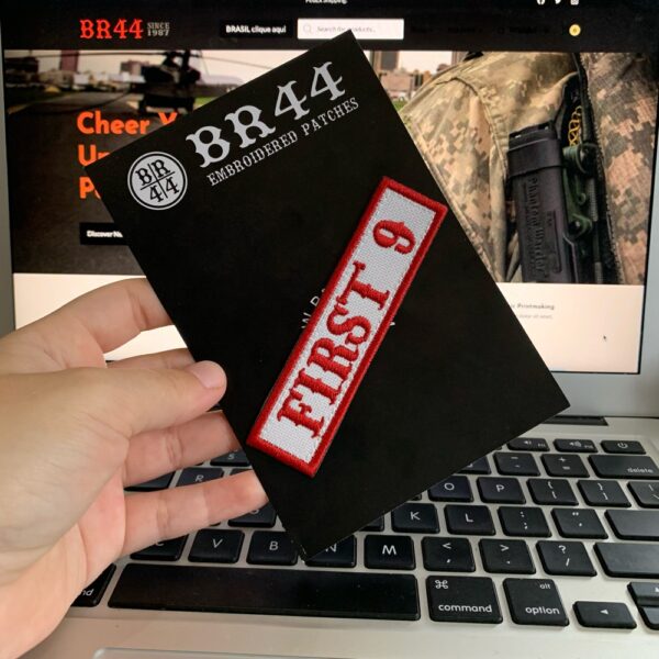 NT0533T03 First 9 Patch Bordado Termo Adesivo ou Costura - Imagem 3