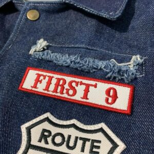 NT0533T03 First 9 Patch Bordado Termo Adesivo ou Costura