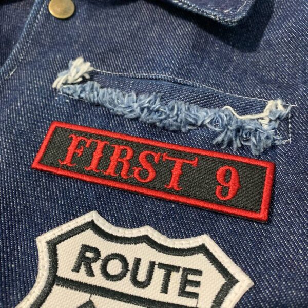NT0533T04 First 9 Patch Bordado Termo Adesivo ou Costura - Imagem 3