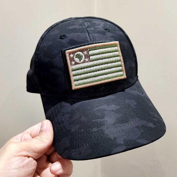 BE0045V03 Bandeira Tática São Paulo Bordado Fecho De Contato - Imagem 4