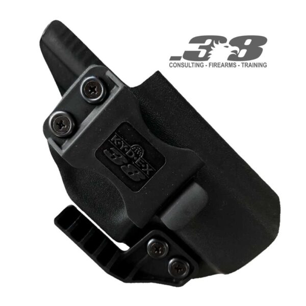 Coldre Kydex38® Glock G19 e G19 Mos Porte Velado Canhoto