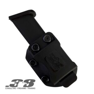 Porta Carregador Kydex38® Glock 17 19 25 Porte Velado Canhoto
