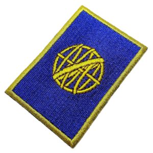 BP0410T01 Reino Do Brasil 1815 Bandeira Bordada Termo Adesivo