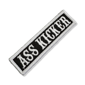 NT0517-05 Ass Kicker Patch Bordado 10,2×2,5 cm.