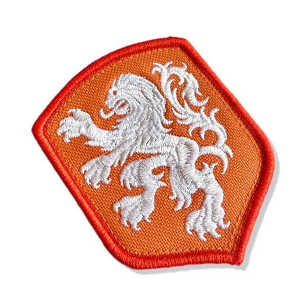 TINL035 Brasão Países Baixos Holanda Patch Bordado 6,8x8,5cm - Imagem 3