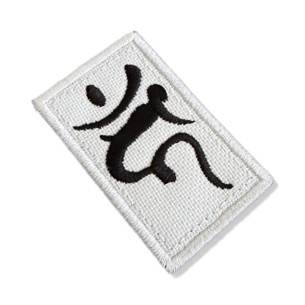 AM0137-001 Kanji Fudo-Myo Patch Bordado 4x6 cm
