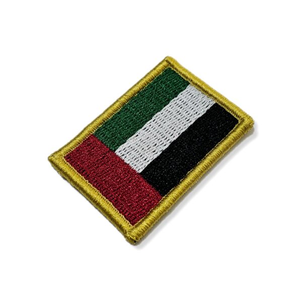 BP0210-011 Bandeira U.A.E Patch Bordado 5,7x3,8cm - Imagem 2